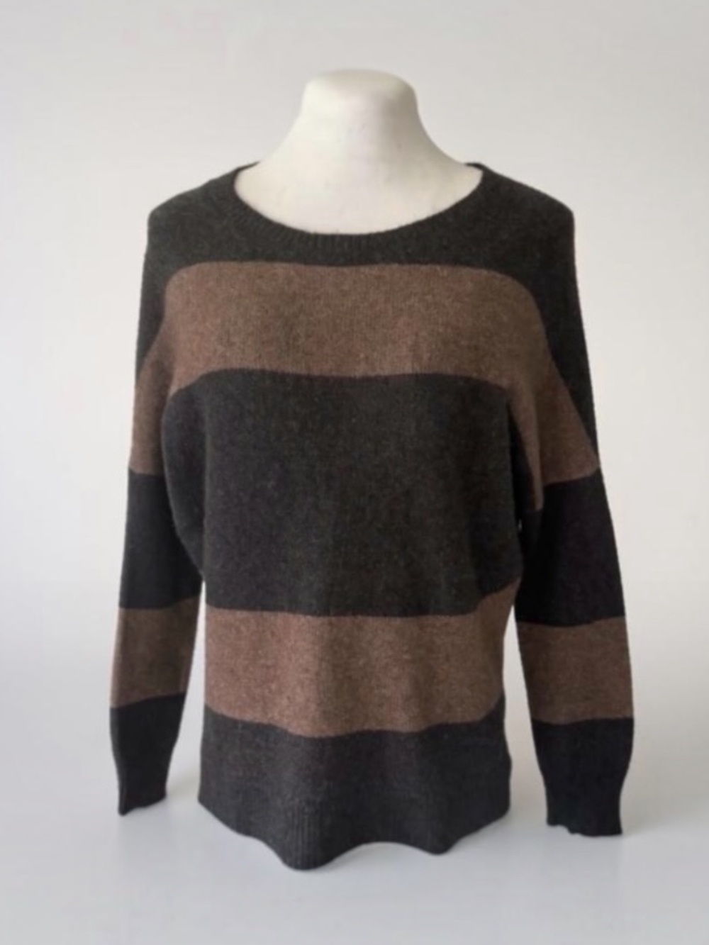 Vince Rugby Yak Wool Blend Boxy-Fit Sweater Size Small